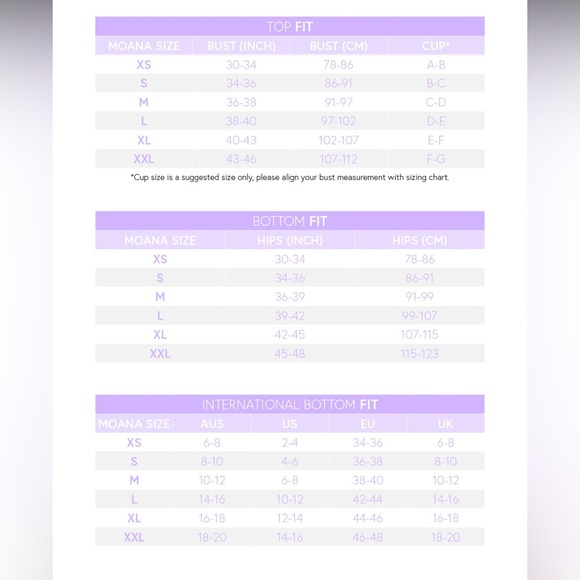 Moana Bikini The Party Wave Surf Suit One Piece XS NWOT EUC - Picture 15 of 16